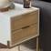 Nathan James 2-Drawer Bedside Table 14.1x18.5" 2