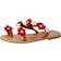 LLDYYDS Flats Sandals - Red