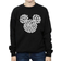 Absolute Cult Kid's Mickey Mouse Head of Hands Sweatshirt - Black (M5059308456311)