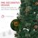 Homcom Pencil Artificial Green Christmas Tree 167.6cm