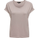 Only JDY Damen Einfarbiges T-Shirt Basic Rundhals Ausschnitt Kurzarm Top Short Sleeve Oberteil ONLMOSTER, Farben:Altrosa, Größe:S