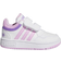 Adidas Toddler's Hoops Shoes - Cloud White/Bliss Lilac/Violet Fusion