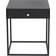 Marton Black Bedside Table 41x43cm