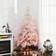 Homcom Realistic Design Faux Light Pink Christmas Tree 180cm