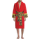 Versace Barocco Robe - Red