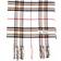 TZ Promise Classic Warm Plaid Scarves - White