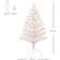 Homcom Pre-Lit Artificial White Christmas Tree 90cm