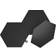 Nanoleaf Hexagon Black Applique 3pcs