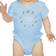 Moon Child Baby Bodysuit - Blue