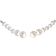 ByBiehl Aura Earclimbers Large - Silver/Pearls
