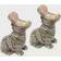 Donkey Hungry Hippos Grey Candlestick 11.5cm 2pcs