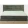 Primo Nox Bed Box Stone Grey 205 x 213 x 114cm