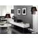 Gelnett Silver/Black Table Lamp 40cm