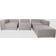 Hanah Home Cahit Brown Sofa 296cm 3-Sitzer