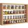 VCM Wooden Beech Wall Shelf 60cm