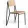 Hay Petit Standard Matt Lacquered Oak / Black Steel Silla de Cocina 83cm