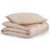 Nordic Weaving Bambus Dynebetræk Beige (220x140cm)