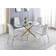 Furniturebox Novara White Dining Set 120cm 7pcs