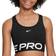 Nike Girls' Dri-FIT Novelty Pro Sports Bra, XL, Black