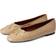 Vagabond Jolin Patent Leather Flats Women's Shoes Beige