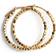 Jane Kønig Small Bead Creole - Gold