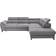 Hellgrau Light Gray Soffa 277cm 5-sits