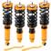 Maxpeedingrods Adjustable Damper Coilover Suspension Kit