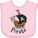 Inktastic Lil Pirate Pirate Ship Blue Bandana Baby Bib