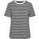 Pieces T-shirt pcRia SS Tee Stripes Svart