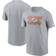 Nike Miami Dolphins Gray 2023 NFL Playoffs Iconic T-Shirt