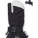 McKinley Kid's Softshell 3-Finger Ski Gloves - Black