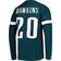 Mitchell & Ness Men's Brian Dawkins Midnight Green Philadelphia Eagles Retired Player Name & Number Long Sleeve Top