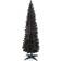 SnowTime Slim Black Christmas Tree 213.4cm