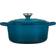 Le Creuset Deep Teal Signature Cast Iron Round avec couvercle 4.2 L 24 cm