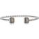 Caroline Svedbom Lydia Bracelet - Silver/Black