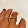 Emma Israelsson Thin Band Ring - Gold