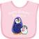 Inktastic Happy Birthday Mommy Cute Penguins Baby Bib