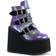 Chensen Platform Boots - Purple