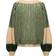 Noella Liana Knit Sweater - Beige/Bottle Green