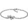 Pandora Sparkling Herbarium Cluster Chain Bracelet - Silver/Transparent