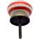Nicola Spring Round Ceramic Cabinet Knobs Red 24pcs