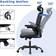 Bigzzia Ergonomic Black Kontorstol 110cm