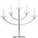 Star Trading Tilpi Chrome Adventsljusstake 54cm