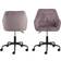 BRIXX LIVING Brooke Dusty Rose/Matt Black Kontorsstol 88.5cm