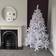 SnowTime Colorado Pine White Christmas Tree 213.4cm