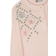 il gufo Floral Embroidered Wool Cardigan - Powder Pink