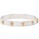 Tory Burch Miller Stud Hinge Bracelet - Silver/Gold