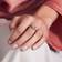 Edblad Heart Sparkle Ring - Silver/Transparent