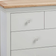Homestyle Cotswold Solid Oak Cream Chest of Drawer