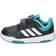 adidas Kid's Tensaur Hook And Loop Shoes - Carbon/Cloud White/Arctic Fusion